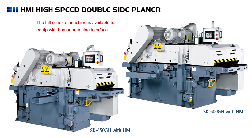 HMI High Speed Double Side Planer
