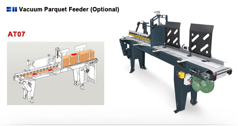 vacuum parquet feeder